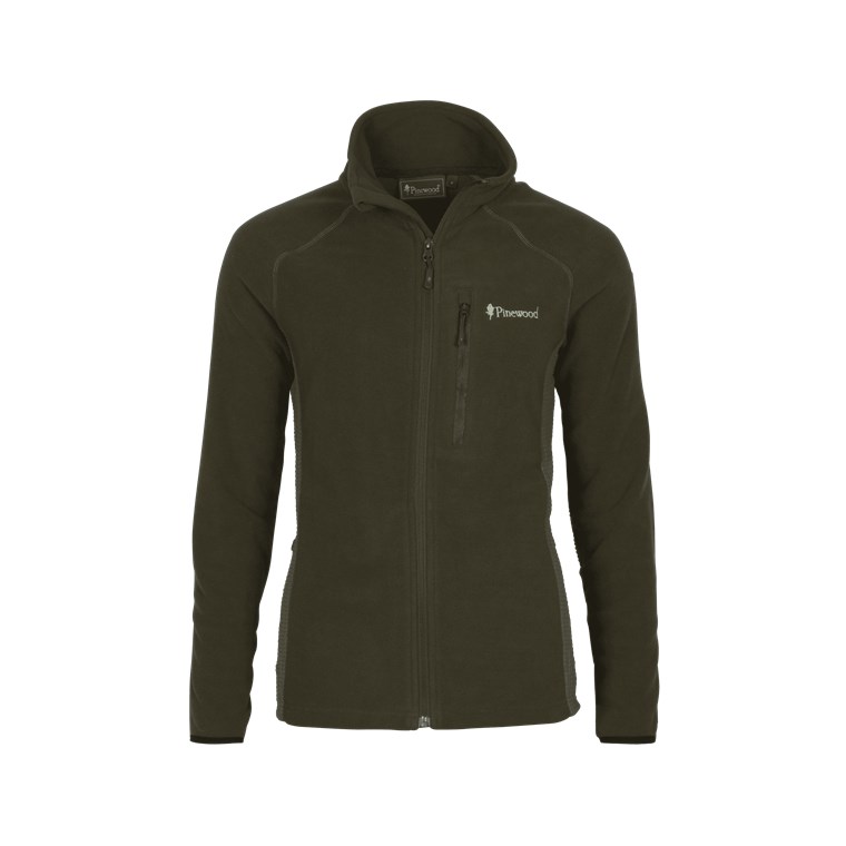 Köp Pinewood Air Vent Fleece Jkt W Mossgreen OutdoorExperten