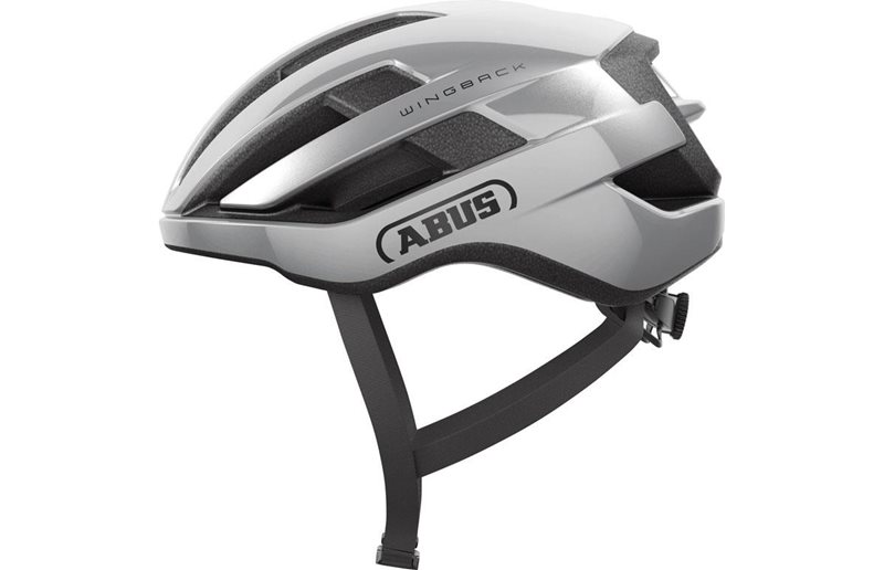 Abus Cykelhj Lm Wingback Gleam Silver Online