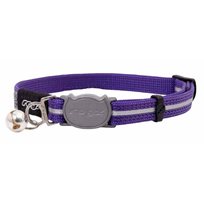 Rogz Alleycat Halsband Mörk lila S