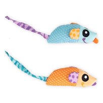 Kattleksak Petstages Catnip Chew Mice