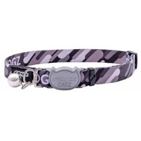 Rogz Fusioncat Geo Halsband Xs Grå