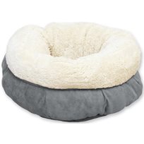Kattbädd Donut Grå