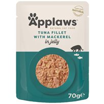 Applaws katt Påse Tuna+Mackerel Gelé