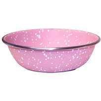Skål Rostfri Granit Rosa
