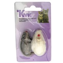 KW Kattleksak Rasselmus 2-pack