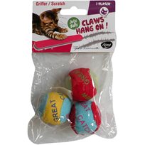 Kattleksak Canvasbollar Aimé 3-pack