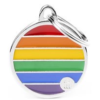 ID-Bricka MyFamily Rainbow Cirkel