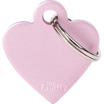 ID-Bricka MyFamily Basic Hjärt Rosa