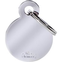 ID-Bricka MyFamily Basic Cirkel Silver