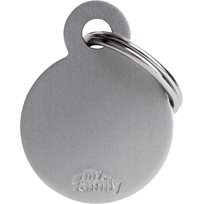ID-Bricka MyFamily Basic Cirkel Grå