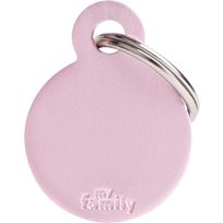 ID-Bricka MyFamily Basic Cirkel Rosa