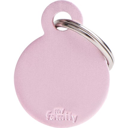 ID-Bricka MyFamily Basic Cirkel Rosa