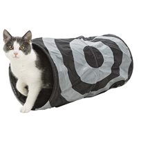 Kattunnel Nylon 50x25 cm Grå/svart