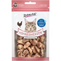 Dokas Frystorkade kycklinghjärtan 15gr