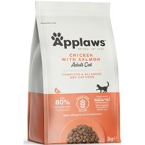 Kattfoder Applaws katt Adult Chicken with extra Salmon 2KG