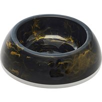 Savic Delice plastskål Guld/svart