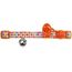 Katthalsband Seventies Orange