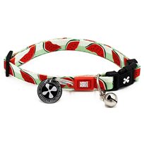 Katthalsnband Max&Molly med Smart ID Vattenmelon