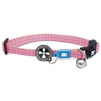 Katthalsnband Max&Molly med Smart ID Retro Rosa