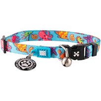 Katthalsnband Max&Molly med Smart ID Blå Ocean
