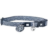 Katthalsnband Max&Molly med Smart ID Mykonos Black