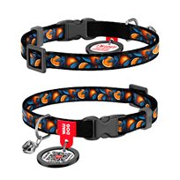 WAUDOG Katthalsband Oranges design