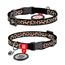 WAUDOG Katthalsband Leopard Brun