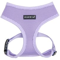 KATTSELE PUPPIA SOFT HARNESS LJUSLILA