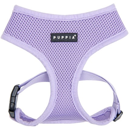 KATTSELE PUPPIA SOFT HARNESS LJUSLILA