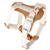 Kattsele Loofie växtläder Beige
