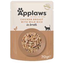 Kattfoder Applaws Påse Chicken & Wildrice