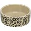 Keramikskål Leopard på Sidan