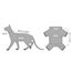 Moorspet Sphynx & Rex Kattsweater winter Vit