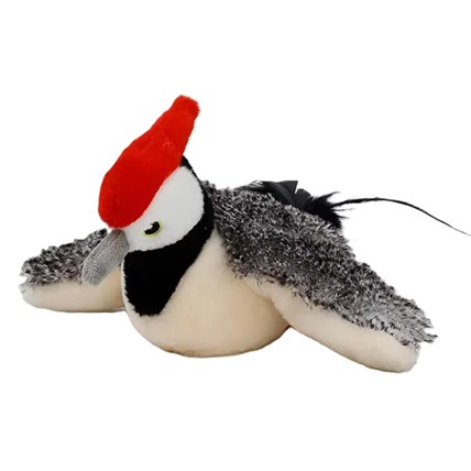 Hackspett  Interaktiv Kattleksak med Ljud och USB‑laddning