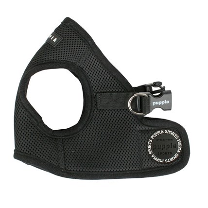 Kattsele Vest Puppia Harness Svart
