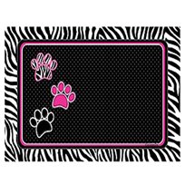 Underlägg Zebra Svart/ Rosa Drymate
