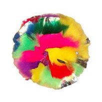 Kattleksaker Cancor mini crinkle ball Gul