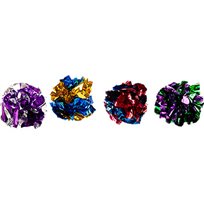Kattleksak Mylar Prasselboll 4cm