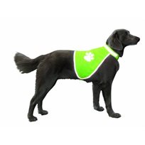 Reflexväst Hund Gul