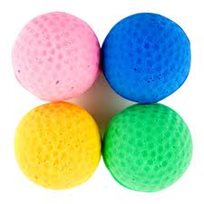 Kattleksak Skum gummiboll Mix