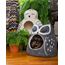 Artisan Felt Owl Cave Vit