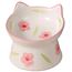 Kattmatskål Floral Luxury Ceramic