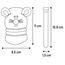 Kattleksak Tucca Mouse Beige
