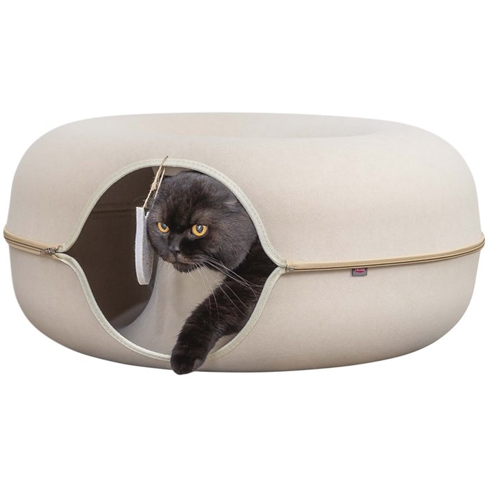 Lekdonut Filt Beige