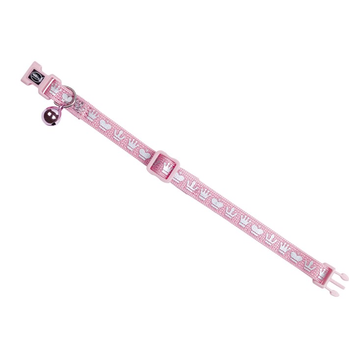 Katthalsband Royal Rosa