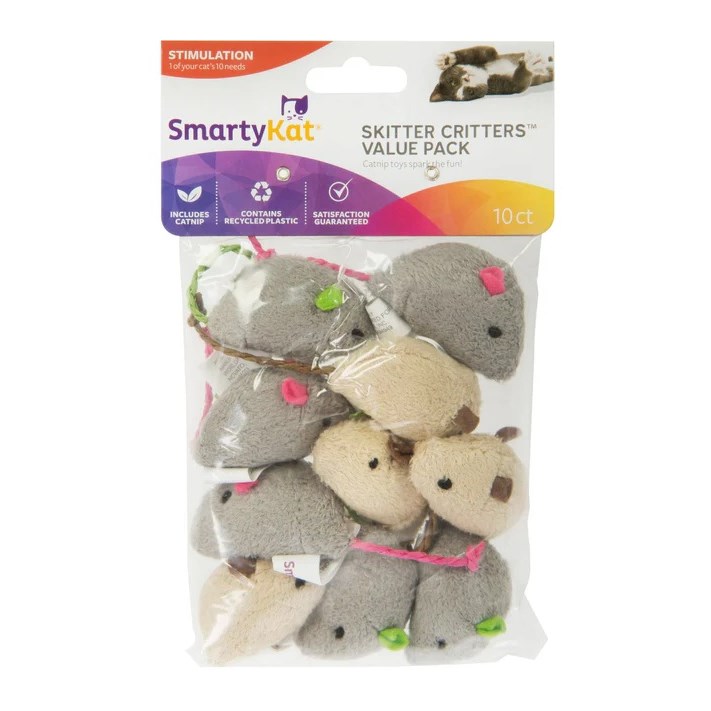 SmartyKat Mice-10Pack