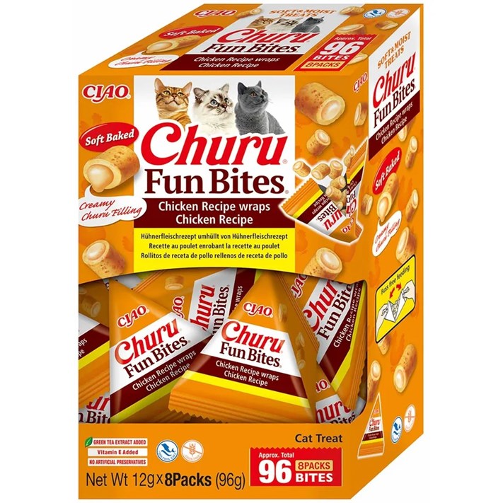 Kattgodis Churu Cat Fun Bite chicken 96