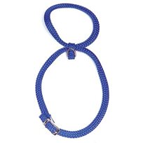 Kattsele 8 nylon blå