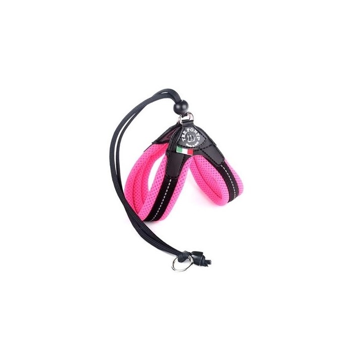 Kattsele Tre Ponti Basic Mesh Rosa Neon