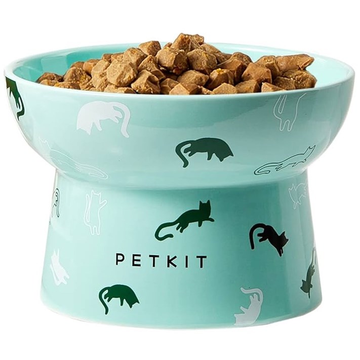 Kattmatskål petkit Turkos
